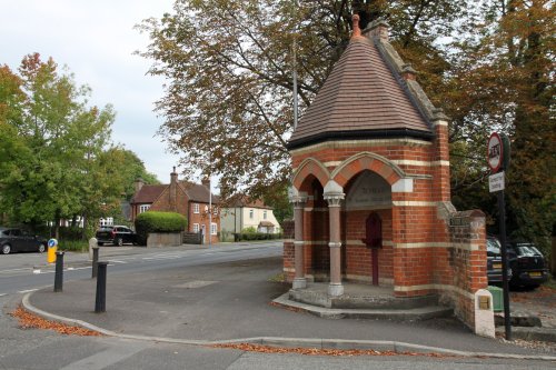 The Victorian drinking fountain in Woolhampton
