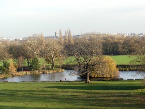 View of Doncaster from Cusworth park