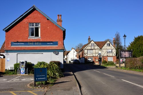 The Bell and the Godstone Inn on Godstone High Street