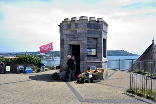 The Smallest Café in a Liner Lookout Tower on Plymouth Hoe