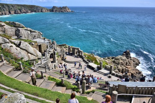 Rowena Cade Was Completely Mad and an Absolute Genius to Conceive & Build a Theatre Right On the Steep, Rocky Cornwall Coast