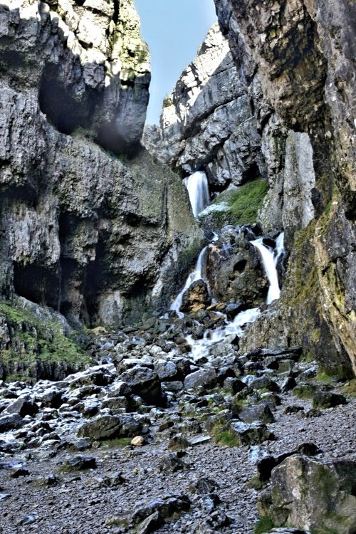 Gordale Scar's Waterfalls in Full Flow