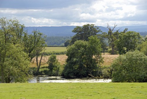 The view from The Garden at Berrington Hall