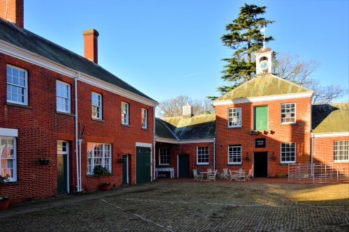 The Stable Yard at the Back of Hatchlands Park House