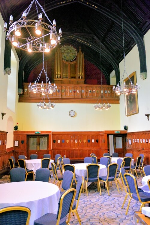 The Great Hall, Set up for an Event