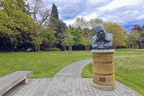 Blenheim Palace Garden, The Churchill Memorial Garden