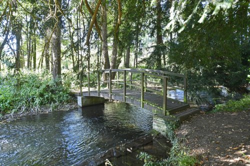 The River Darent at Lullingstone Castle Garden