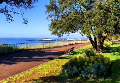 Clacton sea front, the pier.