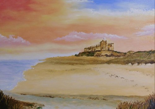 Bamburgh Castle, Northumberland