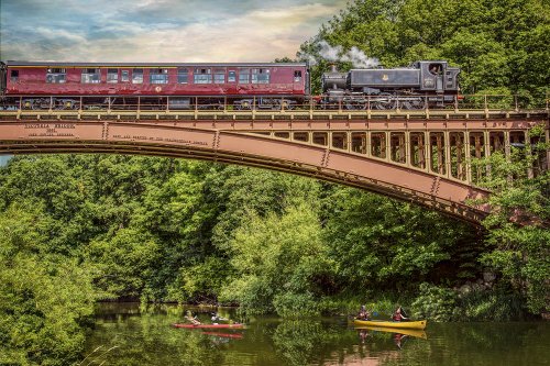 Victoria Bridge, Severn Valley Railway, Arley