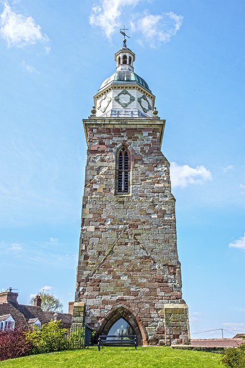 The Clock Tower, Upton upon Severn, the south-east face