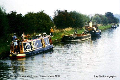 Gloucester & Sharpness Canal, Frampton on Severn, Gloucestershire 1996