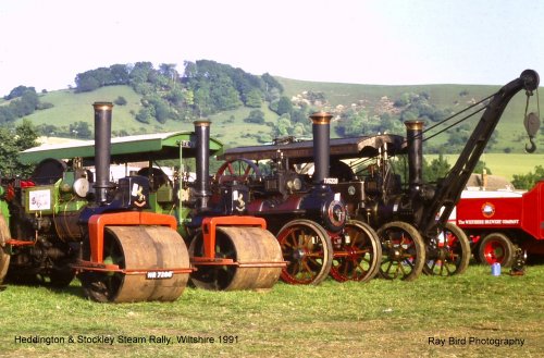 Heddington & Stockley Steam Rally, Wiltshire 1991