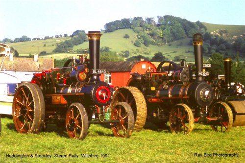 Heddington & Stockley Steam Rally, Wiltshire 1991