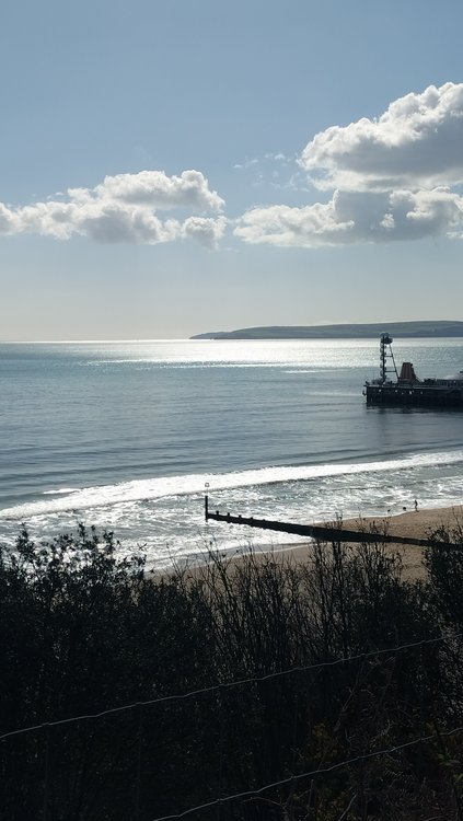 View from Bournemouth seafront