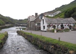 Boscastle in Cornwall