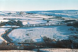 View towards Heights, Saddleworth in the South Pennines