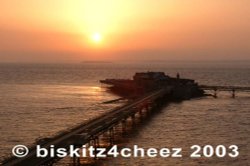 Sunset, Birnbeck Pier,Weston-Super-Mare