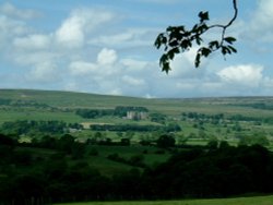 View of Castle Bolton, Yorkshire