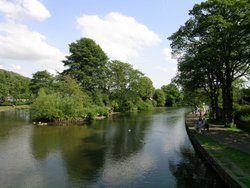 A view from the old bridge, taken on 23 July 04