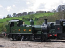 Cheddleton, Staffordshire: Churnet Valley Railway sidings