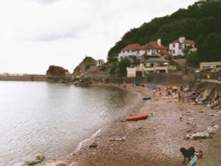 Babbacombe Bay. Babbacombe, Devon. Summer 2003