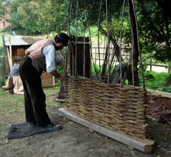 Weaving a Wattle Fence