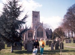 Church at Northleach, Gloucestershire