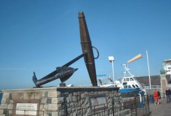 Trafalgar memorial, Clarence Pier, Southsea, Hampshire