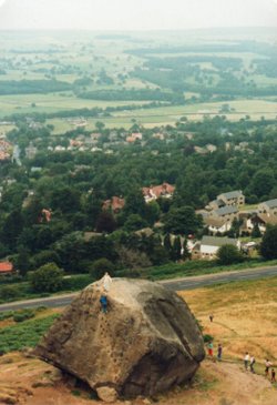 The Calf viewed from The Cow, Ilkley Moor, West Yorkshire