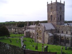 St Davids Cathedral, Pembrokeshire, Wales