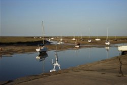Tide out at Blakeney, Norfolk