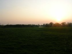 Sunset in Old Sawley (Long Eaton)