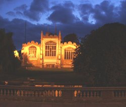 St Marys Church, Hitchin, Hertfordshire. Late Evening