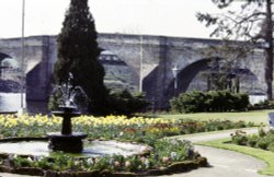Chollerford Bridge over the North Tyne, Northumberland
