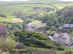 Inner Hope taken from Outer Hope, Devon
