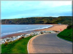 Runswick Bay, North East Yorkshire, 11th Sept 2005.(late afternoon)