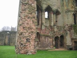 Mary Queens of Scots slept here - Ashby-de-la Zouch Castle, Derbyshire. - November 2004