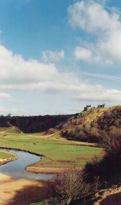 Pennard Castle, Southgate, Gower Peninsula, Wales