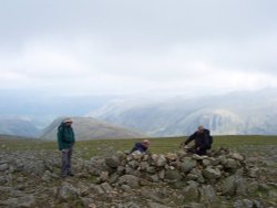 The shelter, Green Gable, Borrowdale, Cumbria