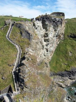 Tintagel Castle, June 2004