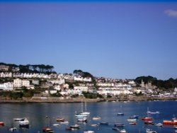 Lovely houses in Fowey, Cornwall