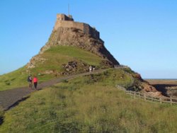 Lindisfarne Castle on Holy Island