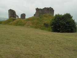 Clun Castle in South Shropshire