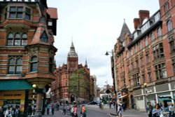 King Street, Nottingham - view from Market Square, May 2005