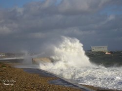 High Tide at Selsey November 2005