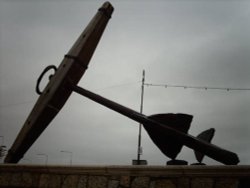 The Anchor from HMS Victory, Southsea Seafront.