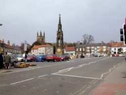 Market Place in Helmsley, North Yorkshire