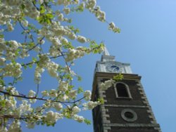 Clocktower of St George's Church, Gravesend, Kent