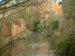 A beautiful village called Shere in Surrey near Dorking.